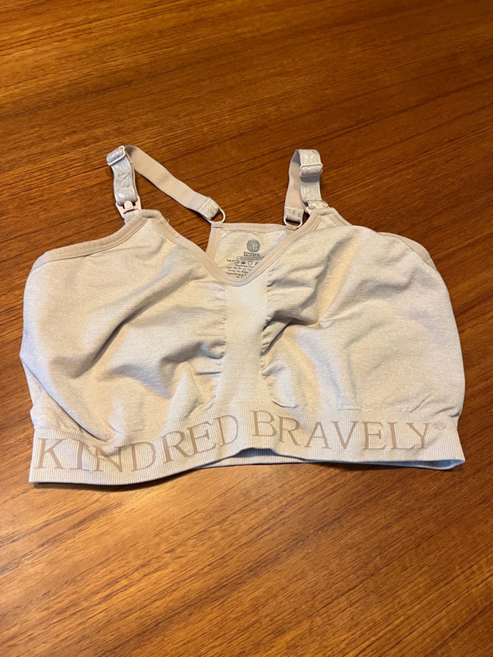 Kindred Bravely Beige Nursing Sports Bra